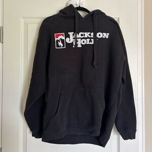 Jackson Hole Black Sweatshirt